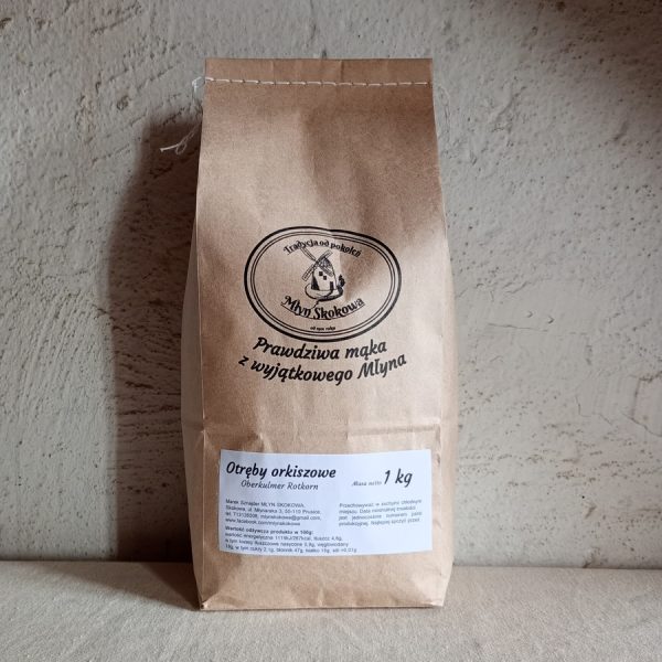Otręby orkiszowe Oberkulmer Rotkorn 1 kg
