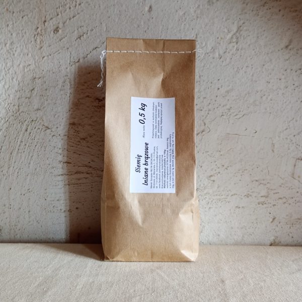 Siemię lniane brązowe 0,5kg