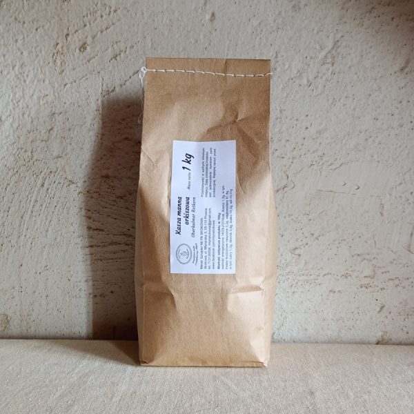 Kasza manna orkiszowa Oberkulmer Rotkorn 1 kg
