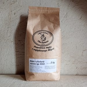 Mąka z płaskurki razowa typ 2000 2 kg